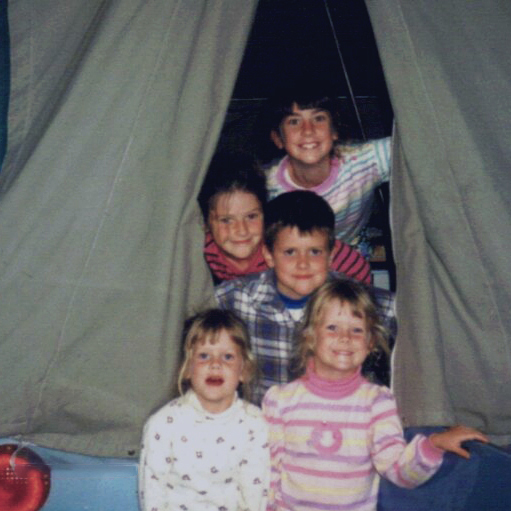 Camping with Five Kids